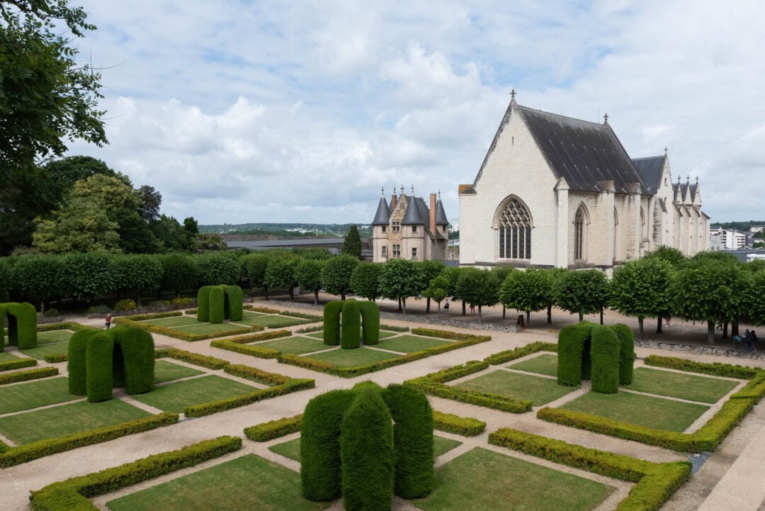 jardin-château-angers